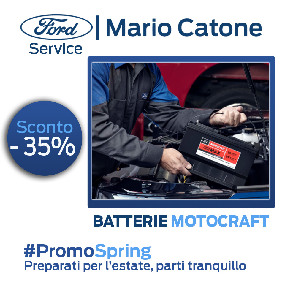 SERVICE FORD Batterie Motocraft